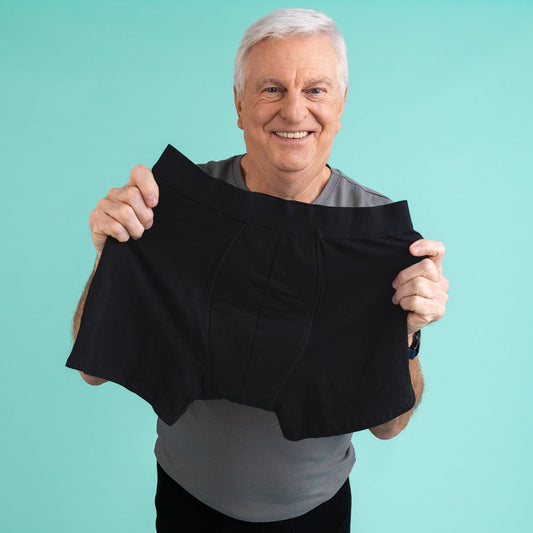 Sterk absorberende incontinentie boxershort voor mannen - Moi et Marie