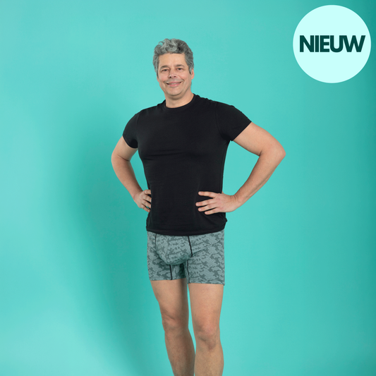 ALEC - Zeer sterk absorberende incontinentie boxershort voor mannen